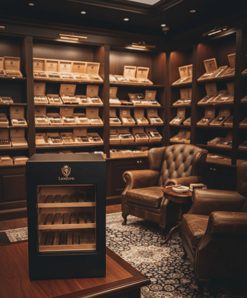 O coração do umidor LEONFORTE